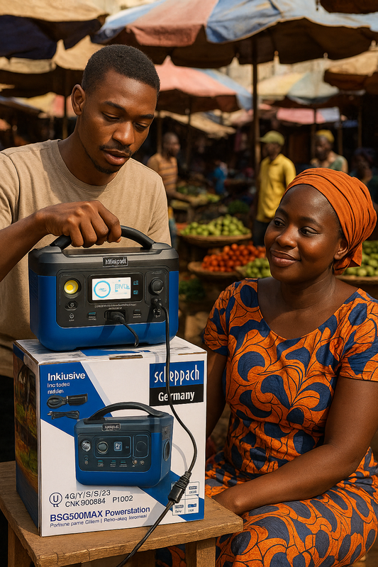 Batterie portable pour les déplacements