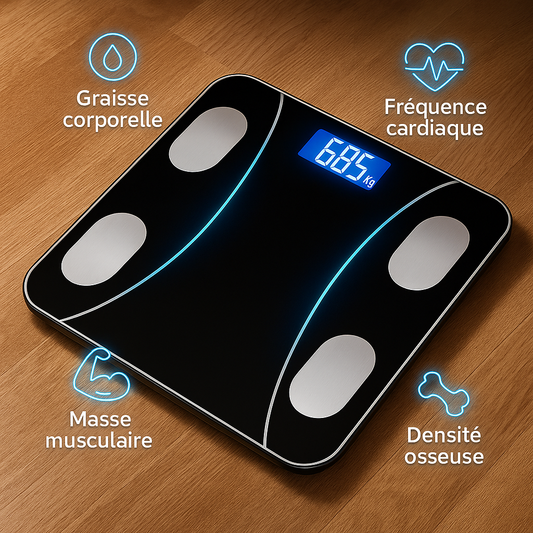Balance de pesée Bluetooth Body Fat